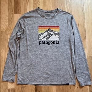 Patagonia Men's Heather Gray Long Sleeve